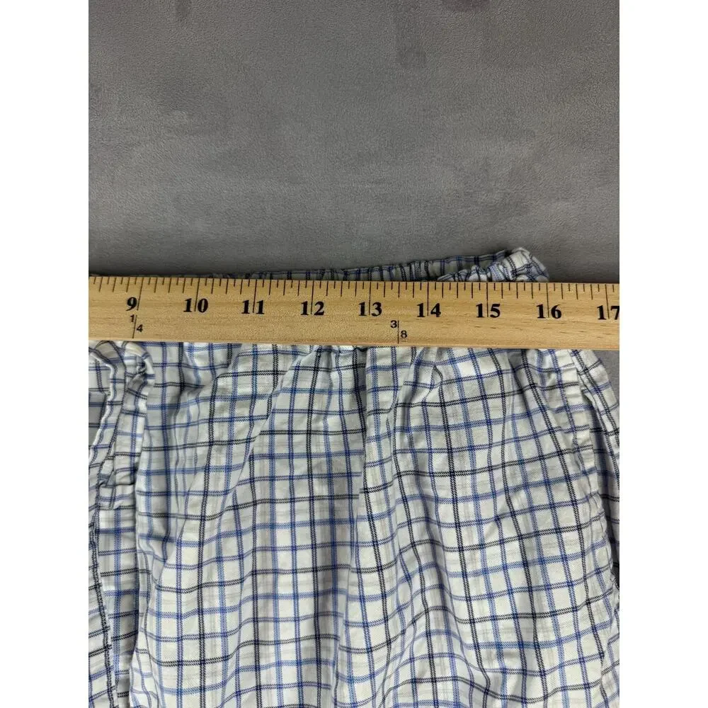 Nordstrom Men's Blue Check Pajama Pants Size XXL NWOT